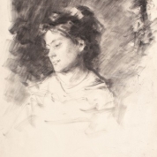 Visare - Portretul Zettinei Urechia de Nicolae Grigorescu. Sursă foto: Artmark